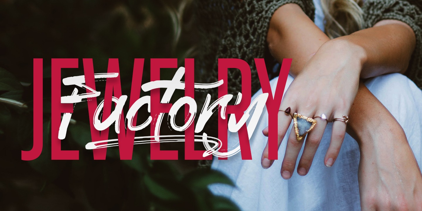 Example font Black Elliot #2